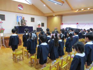 3月19日「卒園式」