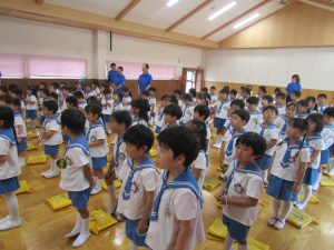 7月17日「1学期終業式」